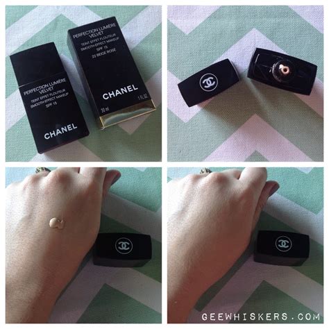 base chanel perfection lumière cores|Chanel Perfection Lumière Velvet Foundation Review, Photos, .